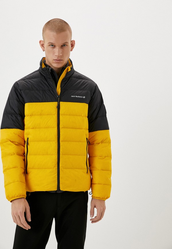 Пуховик Jack Wolfskin желтый 1206621 RTLABA974701