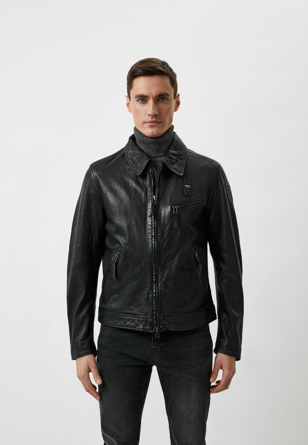 Куртка кожаная Blauer USA 22SBLUL02282 006259