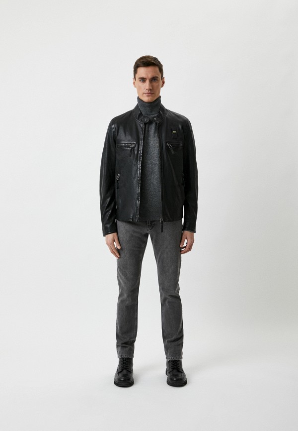 фото Куртка кожаная blauer usa