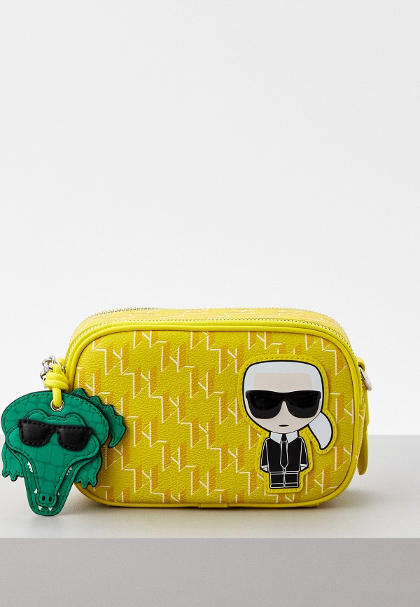 

Сумка и брелок Karl Lagerfeld, Желтый