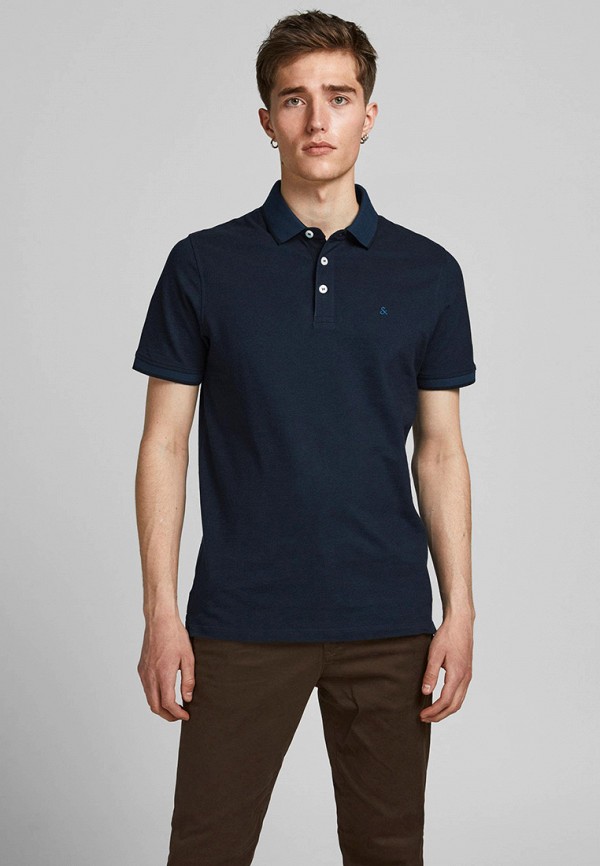 

Поло Jack & Jones, Синий, Jack & Jones RTLABB018801