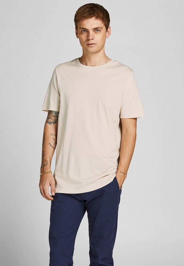 

Футболка Jack & Jones, Бежевый, Jack & Jones RTLABB019301