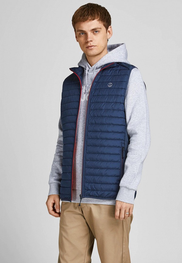 

Жилет утепленный Jack & Jones, Синий, Jack & Jones RTLABB024101
