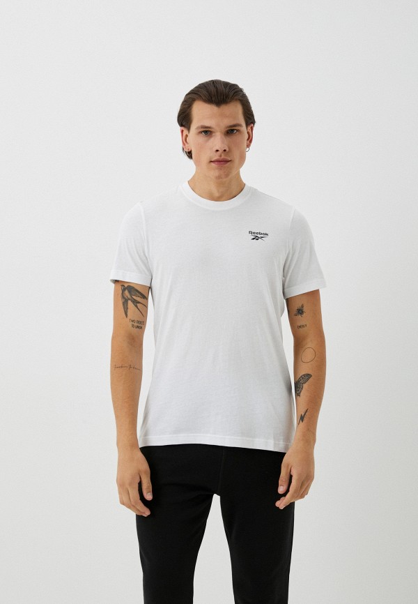 

Футболка Reebok, Белый, RI LEFT CHEST LOGO TEE