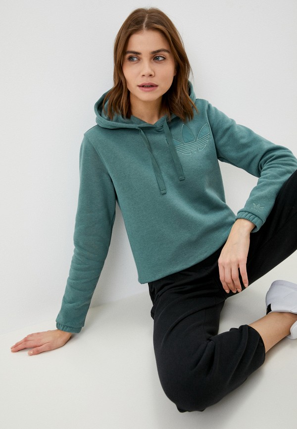 

Худи adidas Originals, Бирюзовый, adidas Originals RTLABB055001