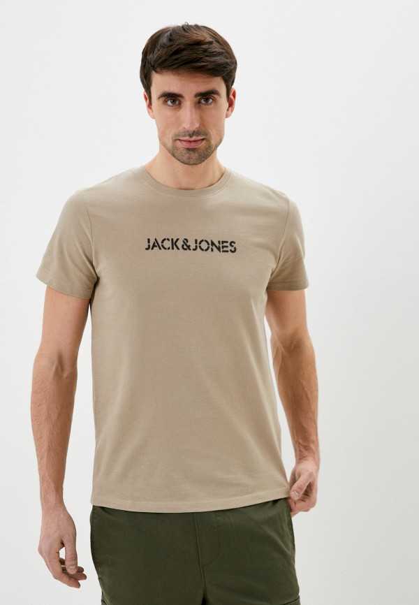 

Футболка Jack & Jones, Бежевый, Jack & Jones RTLABB075901