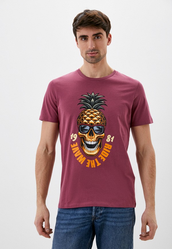 

Футболка Jack & Jones, Бордовый