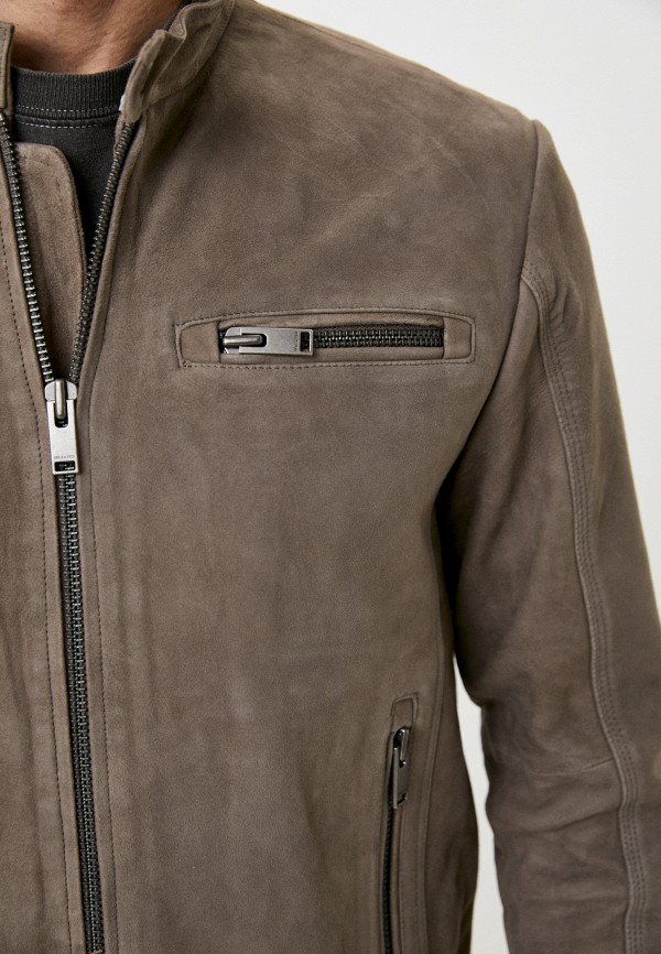 фото Куртка кожаная selected homme