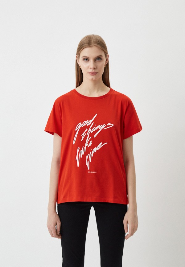 

Футболка Trussardi, Красный