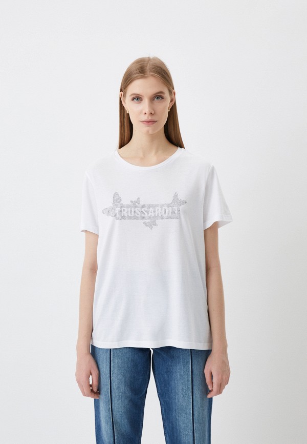 

Футболка Trussardi, Белый, Trussardi RTLABB120101