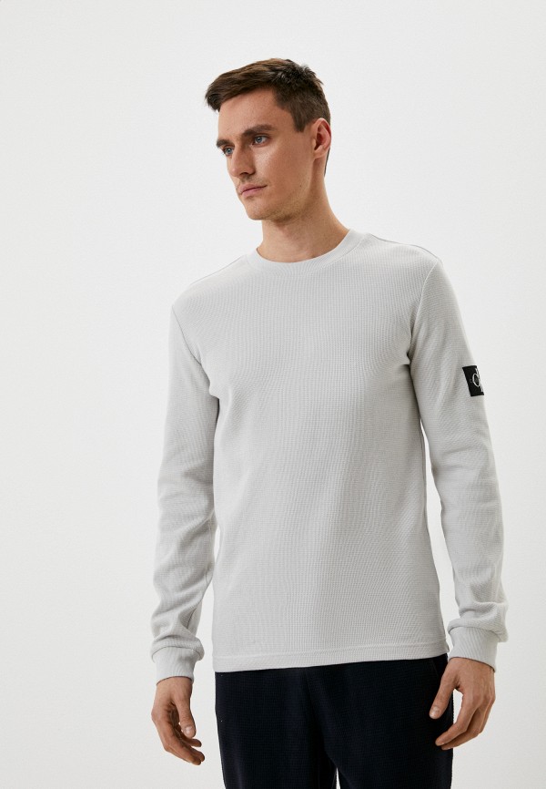 

Лонгслив Calvin Klein Jeans, Серый