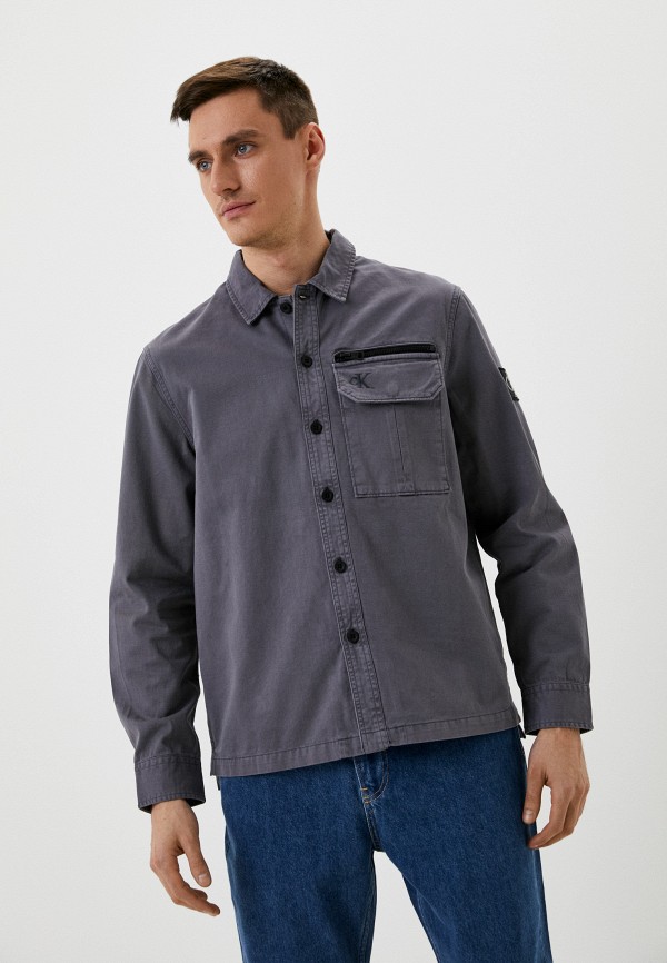 

Рубашка Calvin Klein Jeans, Серый