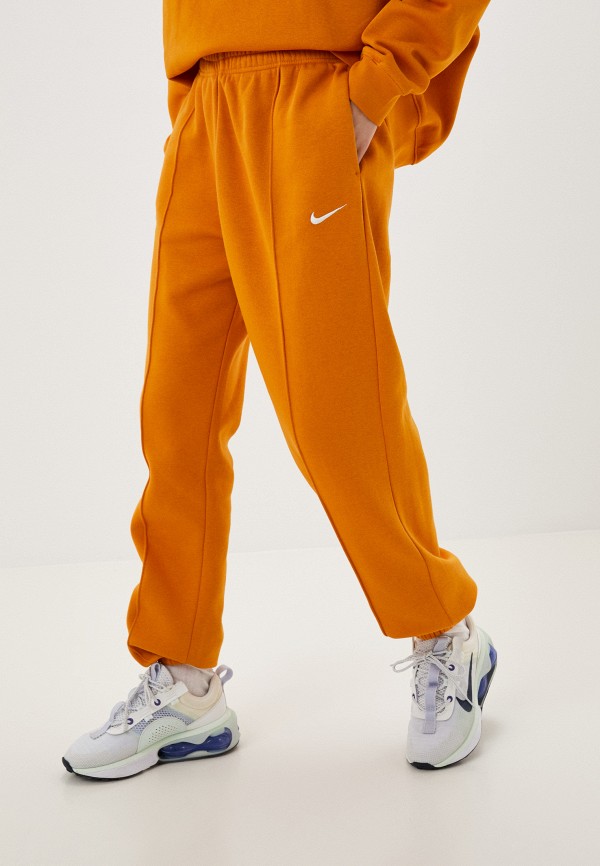 

Брюки спортивные Nike, Оранжевый, W NSW ESSNTL CLCTN FLC MR PANT