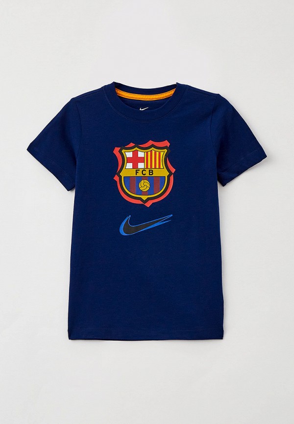 

Футболка Nike, Синий, FCB B NK CREST 92TRAP TEE