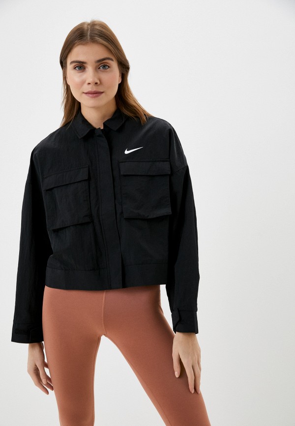 

Куртка Nike, Черный, W NSW ESSNTL WVN JKT FIELD