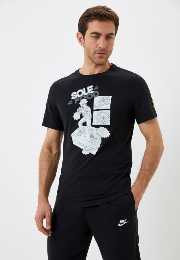 

Футболка Nike, Черный, M NSW S.O. PK 2 GRAPHIC TEE 1