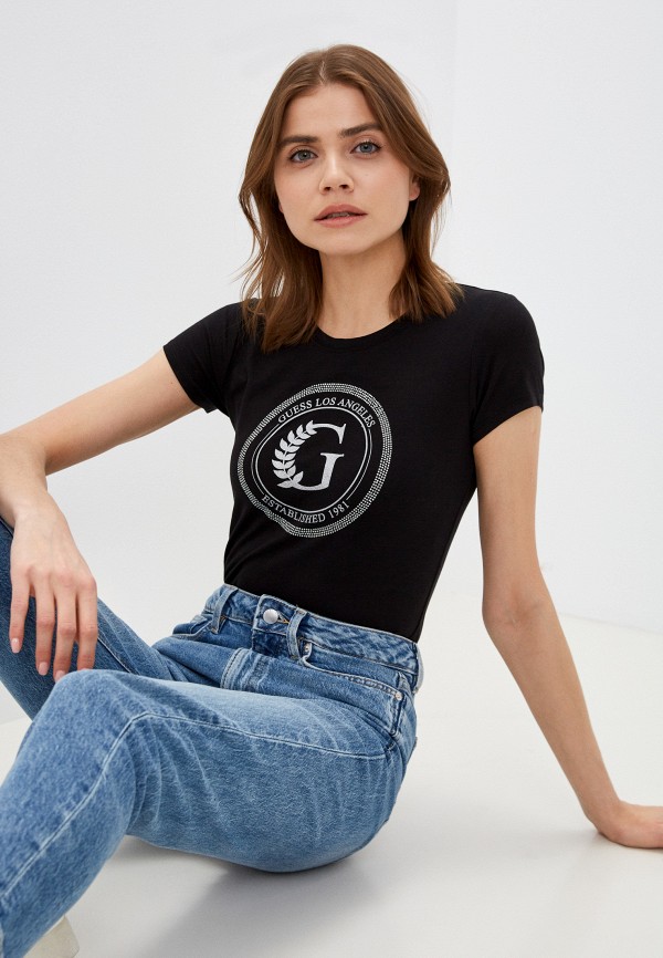 

Футболка Guess Jeans, Черный