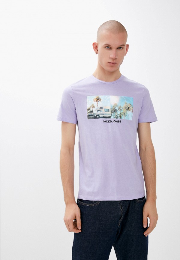 

Футболка Jack & Jones, Фиолетовый, Jack & Jones RTLABB208101