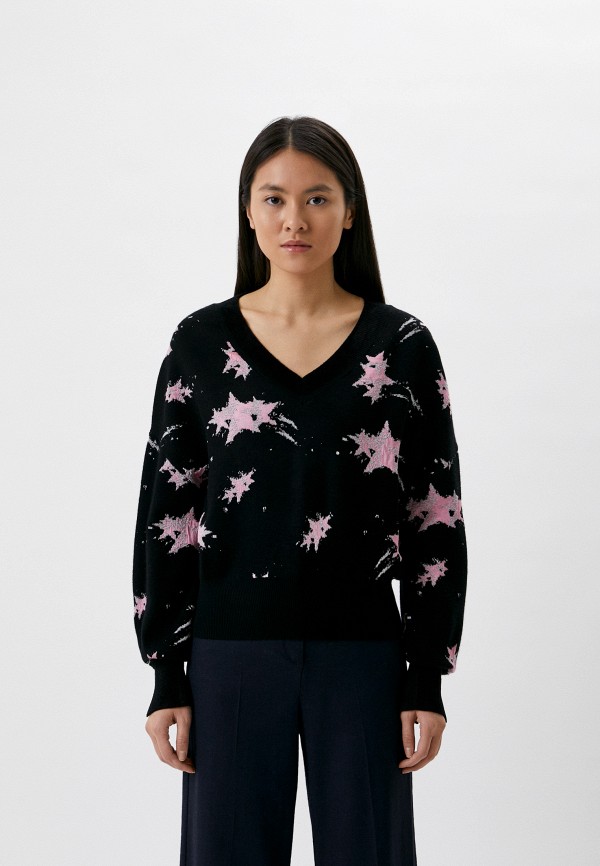 Пуловер Diane von Furstenberg черного цвета
