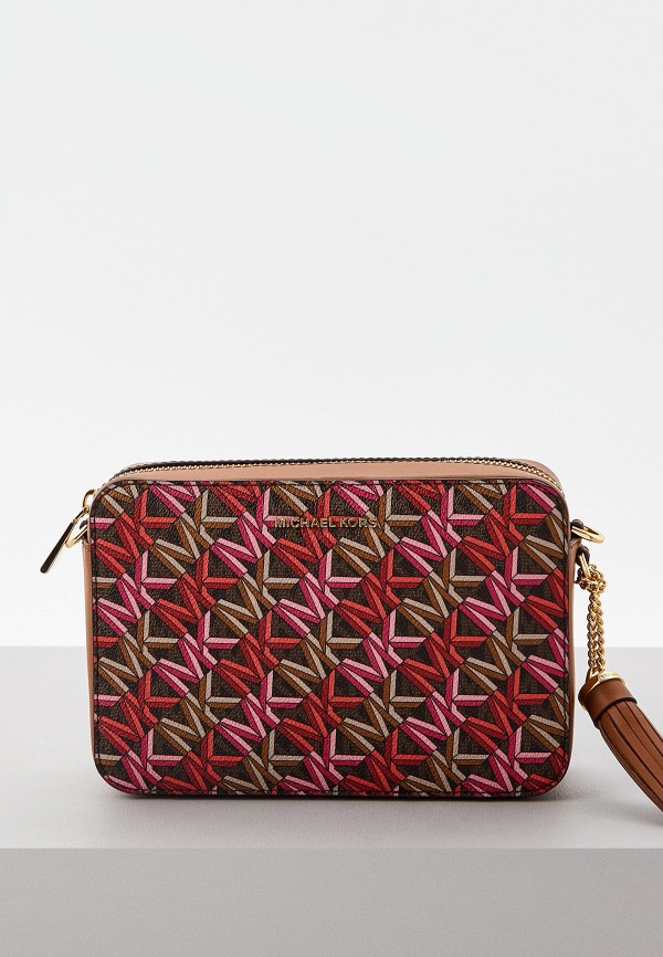 

Сумка и брелок Michael Michael Kors, Разноцветный, JET SET