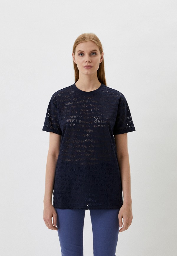

Футболка Armani Exchange, Синий, Armani Exchange RTLABB239401