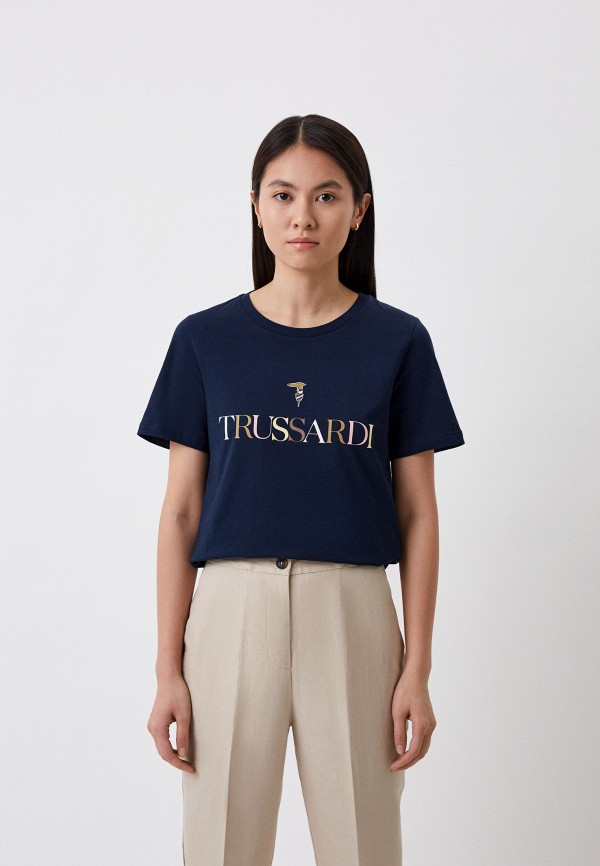 

Футболка Trussardi, Синий, Trussardi RTLABB256101