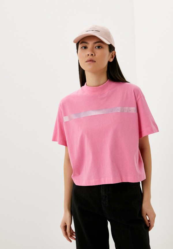 

Футболка Calvin Klein Jeans, Розовый, Calvin Klein Jeans RTLABB258601
