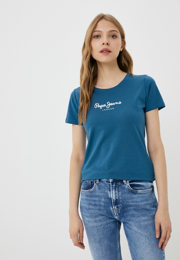 

Футболка Pepe Jeans, Бирюзовый, Pepe Jeans RTLABB281101
