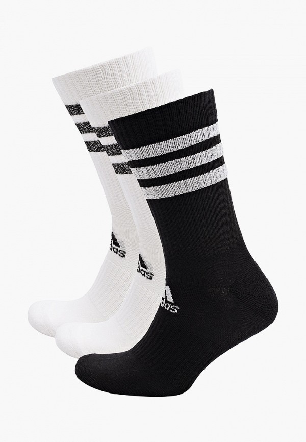 

Носки 3 пары adidas, Разноцветный, 3S GLAM CRW WMS