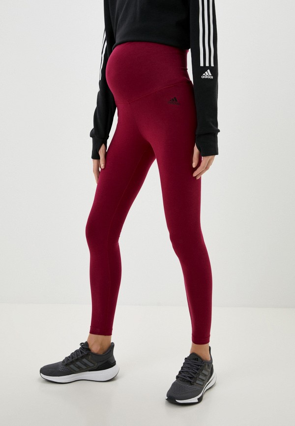 

Тайтсы adidas, Бордовый, MATERNITY LEG