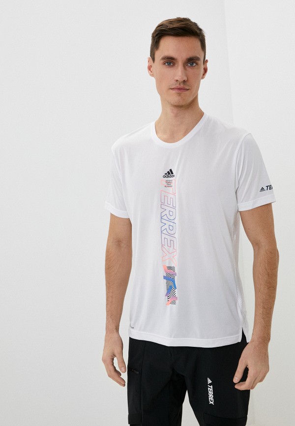 

Футболка спортивная adidas, Белый, AGRAVIC SHIRT
