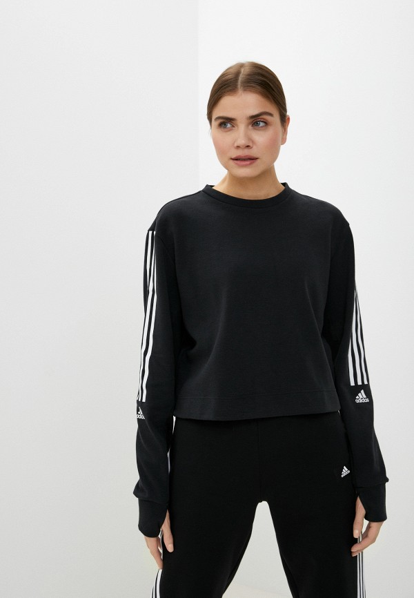 

Свитшот adidas, Черный, W TC SWT