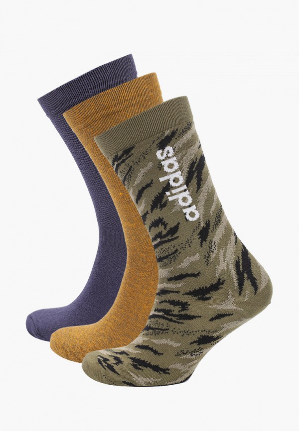 

Носки 3 пары adidas, Разноцветный, GRF CRW 3PP