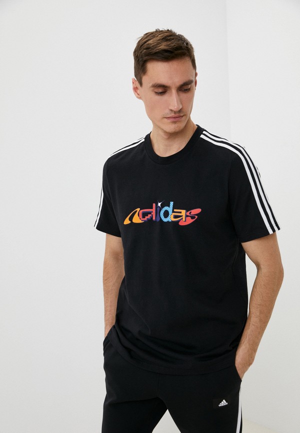 

Футболка adidas, Черный, M FLUID STR G T