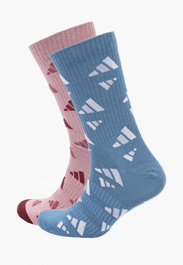 

Носки 2 пары adidas, Голубой;розовый, adidas RTLABB307801
