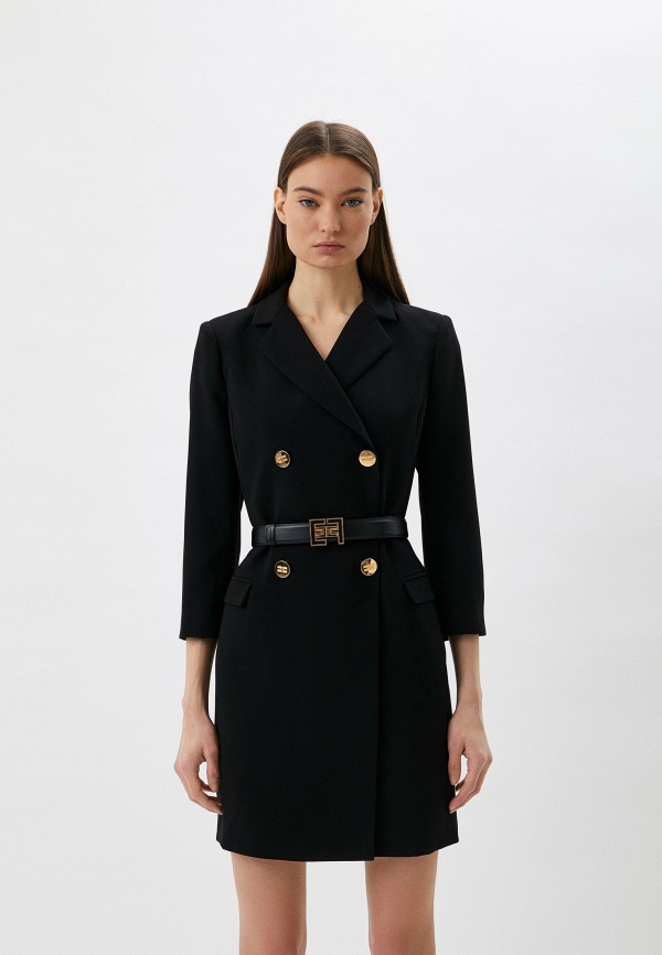 

Платье Elisabetta Franchi, Черный, Elisabetta Franchi RTLABB340401