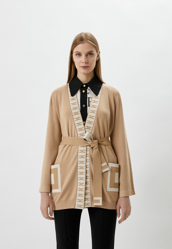 

Кардиган Elisabetta Franchi, Бежевый