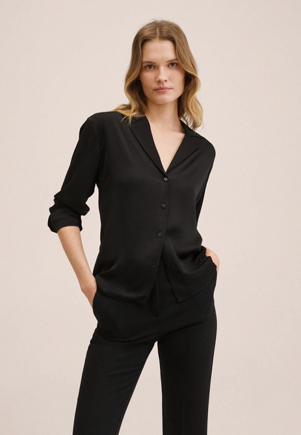 

Блуза Mango, Черный, Mango RTLABB343901