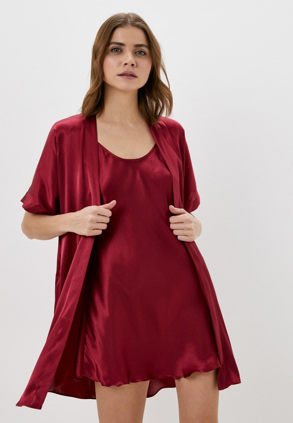 

Халат и сорочка ночная UnicoModa, Бордовый