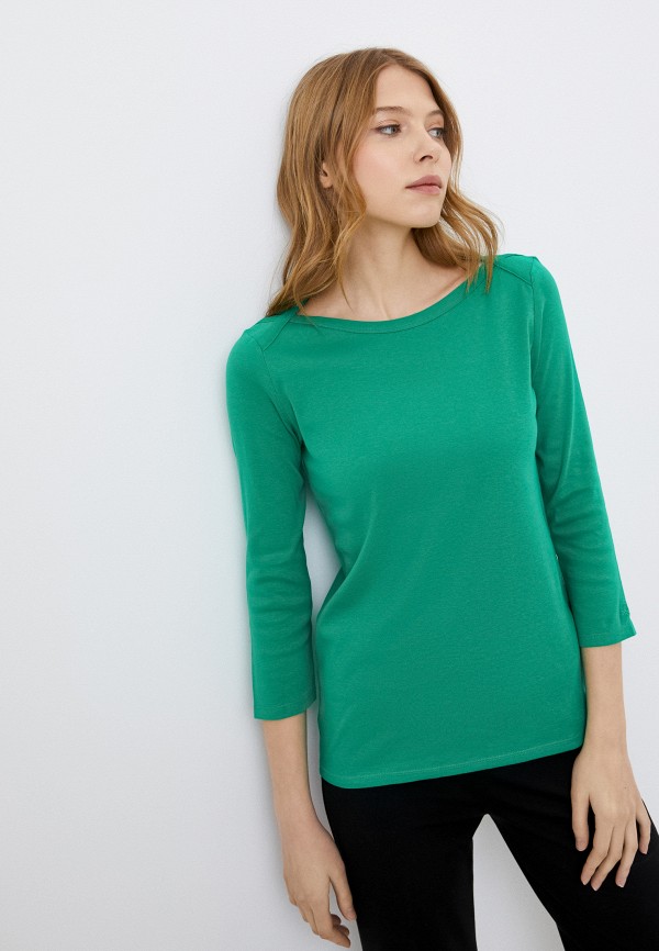 

Лонгслив United Colors of Benetton, Зеленый