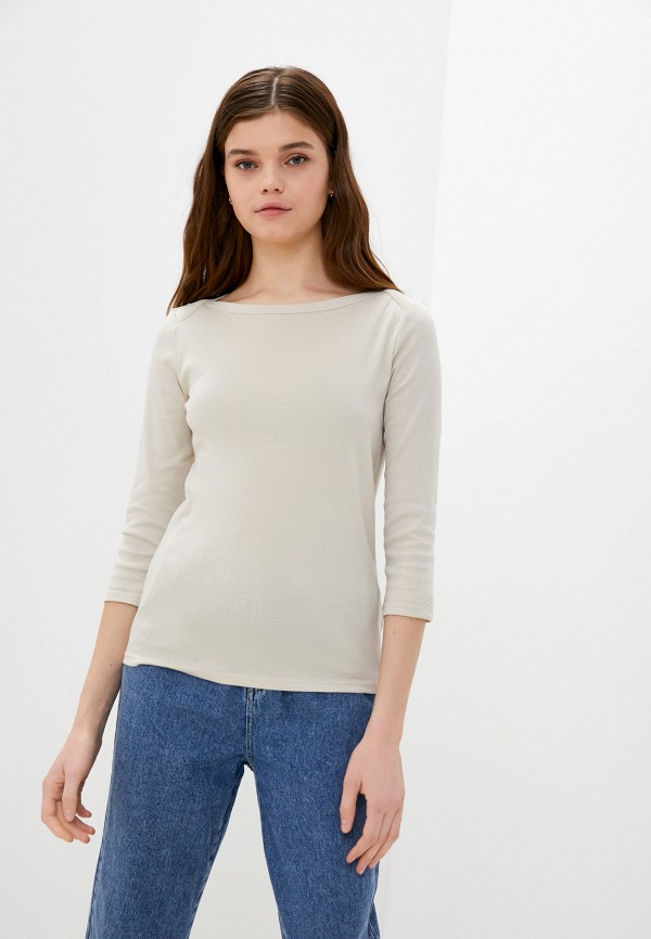 

Лонгслив United Colors of Benetton, Бежевый, United Colors of Benetton RTLABB404401