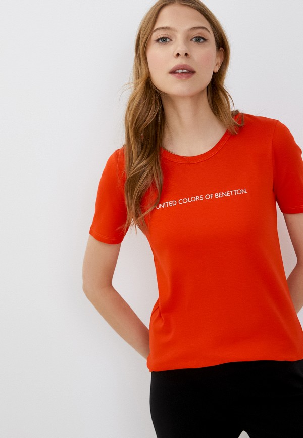 

Футболка United Colors of Benetton, Оранжевый