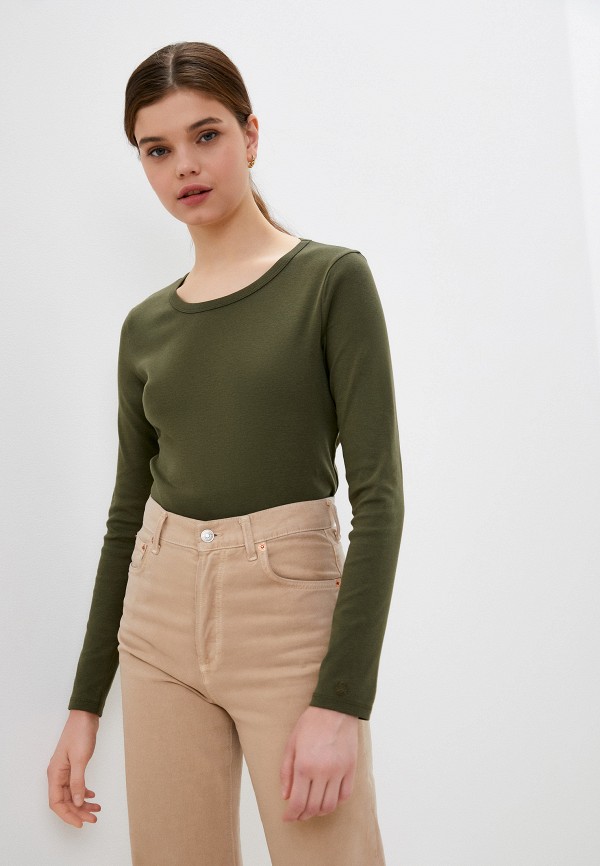 

Лонгслив United Colors of Benetton, Хаки