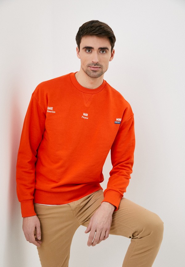 

Свитшот United Colors of Benetton, Оранжевый, United Colors of Benetton RTLABB406701