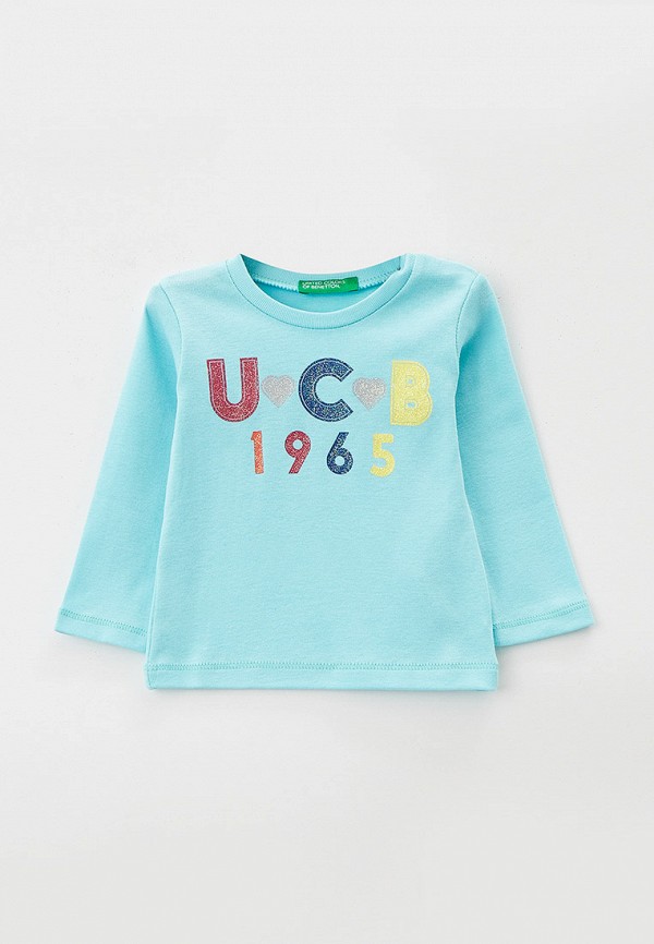 

Лонгслив United Colors of Benetton, Бирюзовый, United Colors of Benetton RTLABB414801