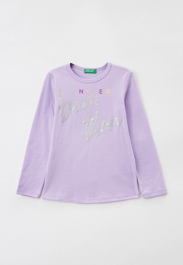 

Лонгслив United Colors of Benetton, Фиолетовый