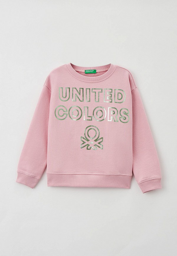 

Свитшот United Colors of Benetton, Розовый, United Colors of Benetton RTLABB416201