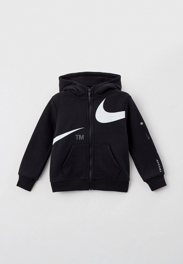 

Толстовка Nike, Черный, NKB SWOOSH FULL ZIP HOODIE