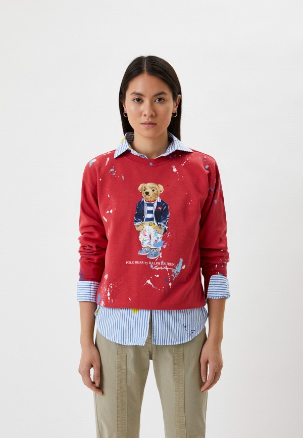 

Свитшот Polo Ralph Lauren, Красный, Polo Ralph Lauren RTLABB458301