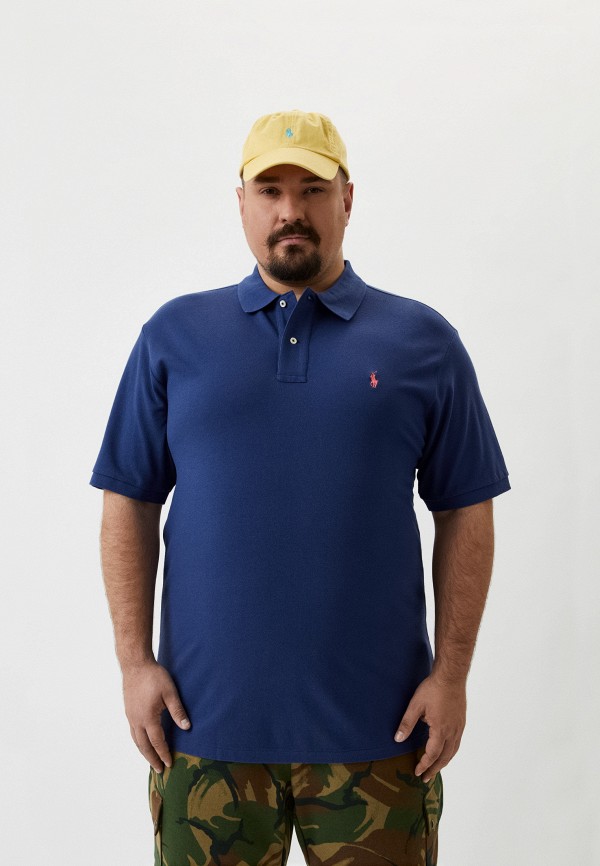 

Поло Polo Ralph Lauren Big & Tall, Синий, Polo Ralph Lauren Big & Tall RTLABB463401